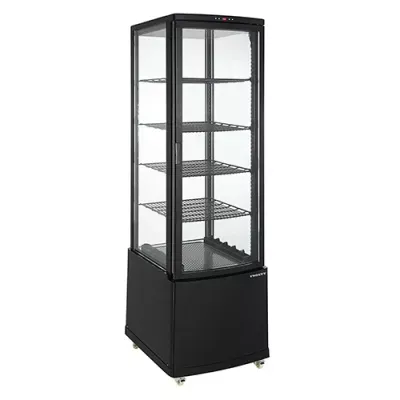 Шафа холодильна FROSTY RT235C-3, black