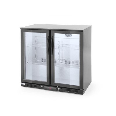 Шкаф холодильный Hendi 235829, 2-дверный 228 Л - 230V / 215W - 2/10˚C - 900x500x(H)900 mm