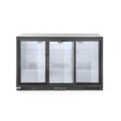 Шкаф холодильный Hendi 235836, раздвижная дверца 338 Л - 230V / 300W - 2/10˚C - 1335x500x(H)900 mm