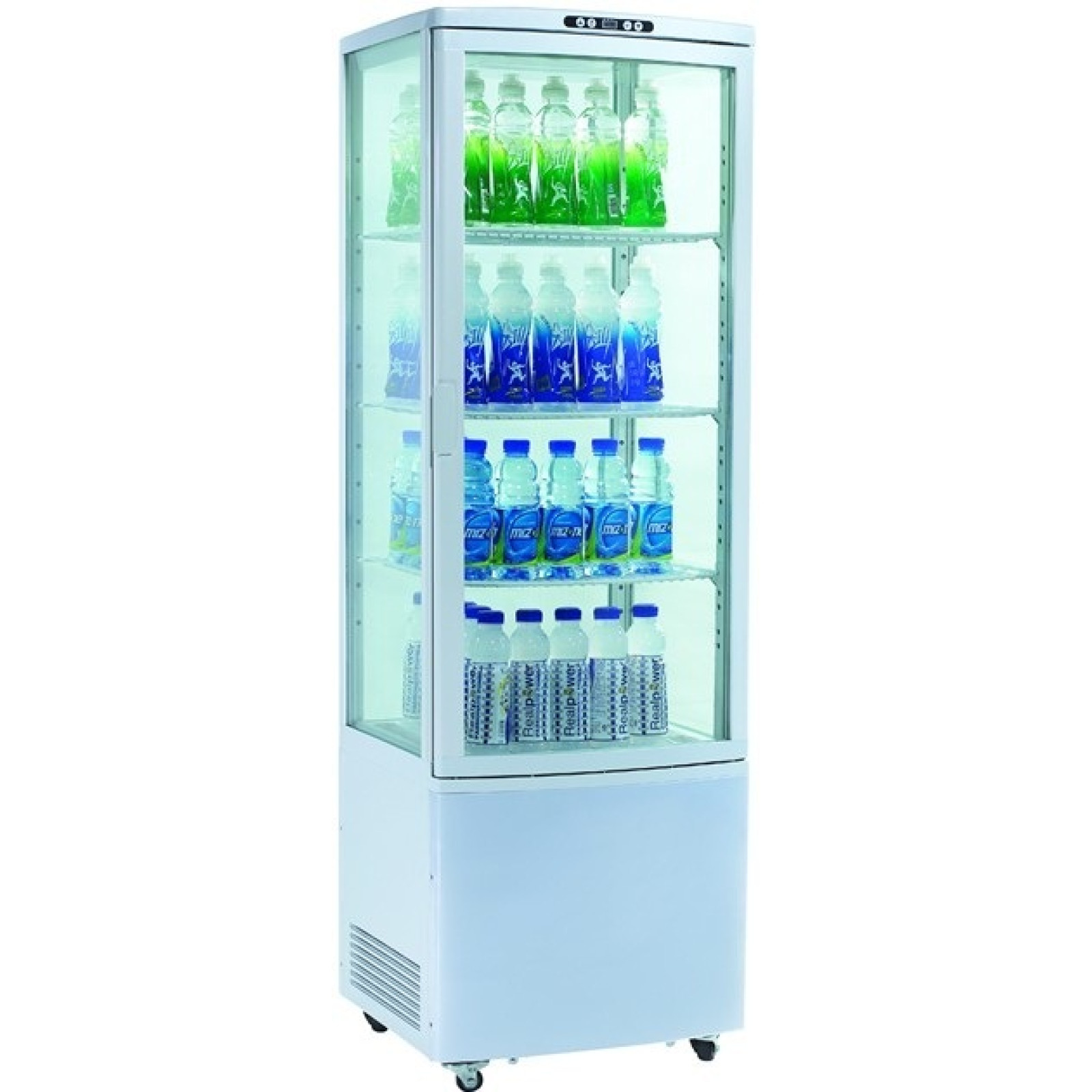 Шкаф-витрина холодильная EWT INOX RT215L