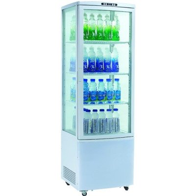 Шкаф-витрина холодильная EWT INOX RT215L