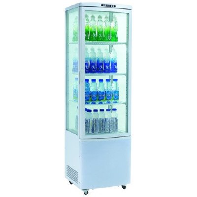 Шкаф-витрина холодильная EWT INOX RT280L