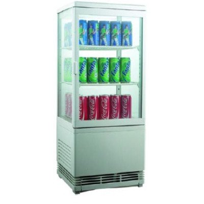 Шкаф-витрина холодильная EWT INOX RT58L