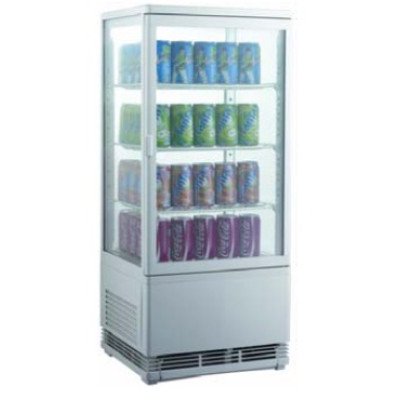 Шкаф-витрина холодильная EWT INOX RT68L