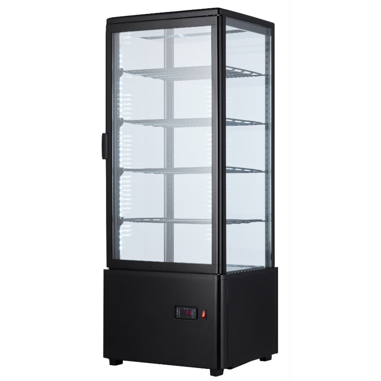 Шкаф-витрина холодильная REEDNEE RT78B black