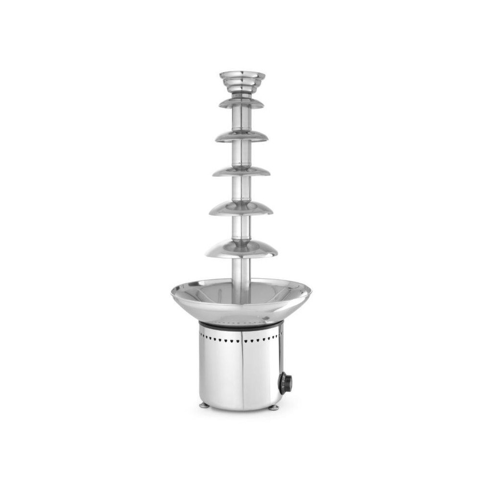 Шоколадный фонтан 6-ярусный Hendi 274163 - 230V / 300W - ø370x(H)840 mm