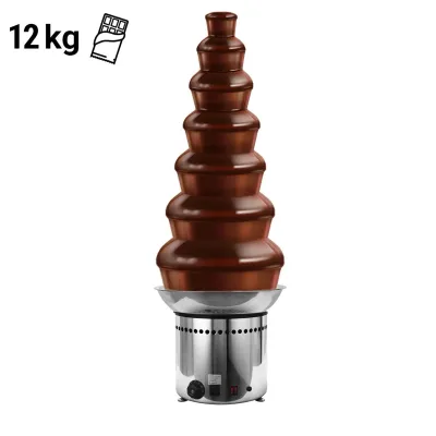 Шоколадный фонтан - 7 уровня - H 100 cm GGM Gastro SBCH7