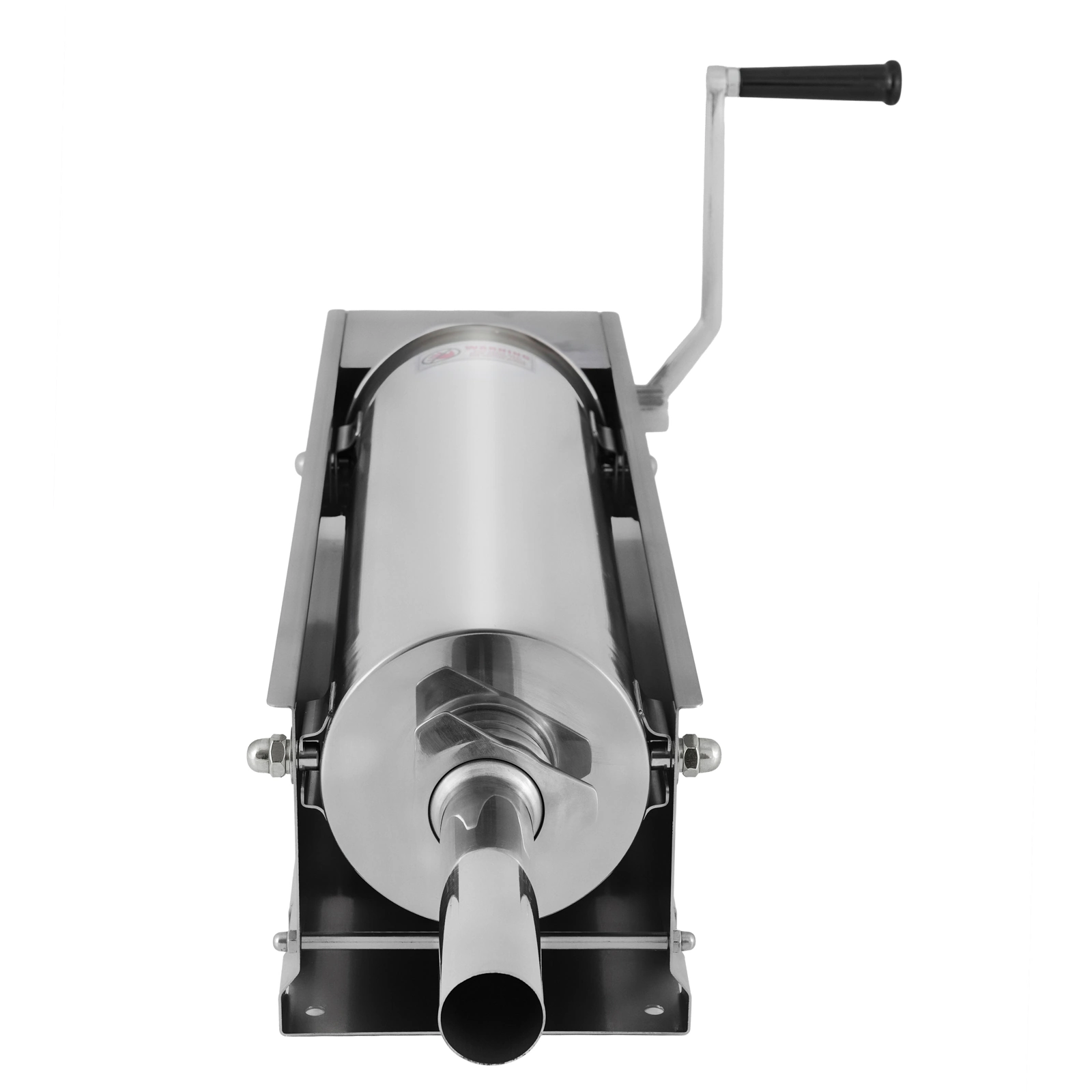 Шприц ковбасний ZUVER Stuffer Horizontal 7 (SH-7) корпус нержавіюча сталь S/S201 (преміальна марка), міцні шестерні, 2 швидкості, 5 насадок, 2 ущільнювальні кільця - 2