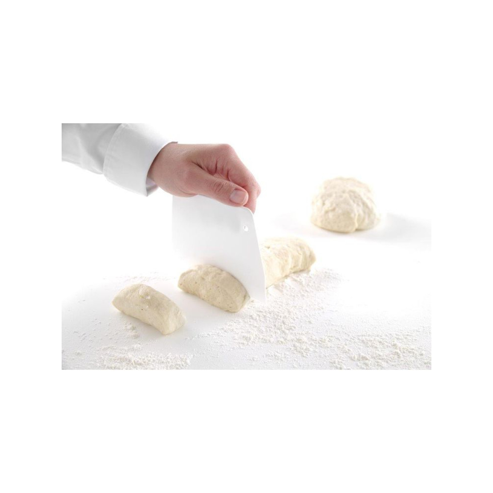 Скребок для тіста – трапеція, 136x97 мм, 6 шт 554135 Hendi PP (Polypropylene) - 1
