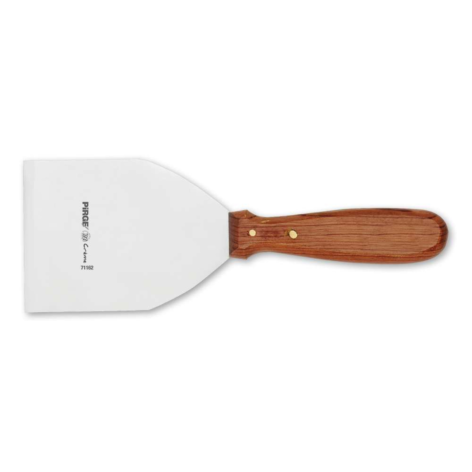 Скребок с деревянной ручкой, CREME, 115 мм PRG71162-00 Pirge Коричневый