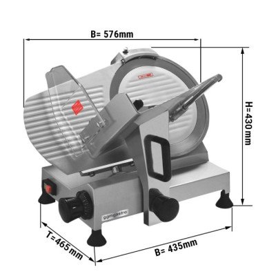 Слайсер профессиональный (диск: Ø 275 mm) GGM Gastro AMH275A