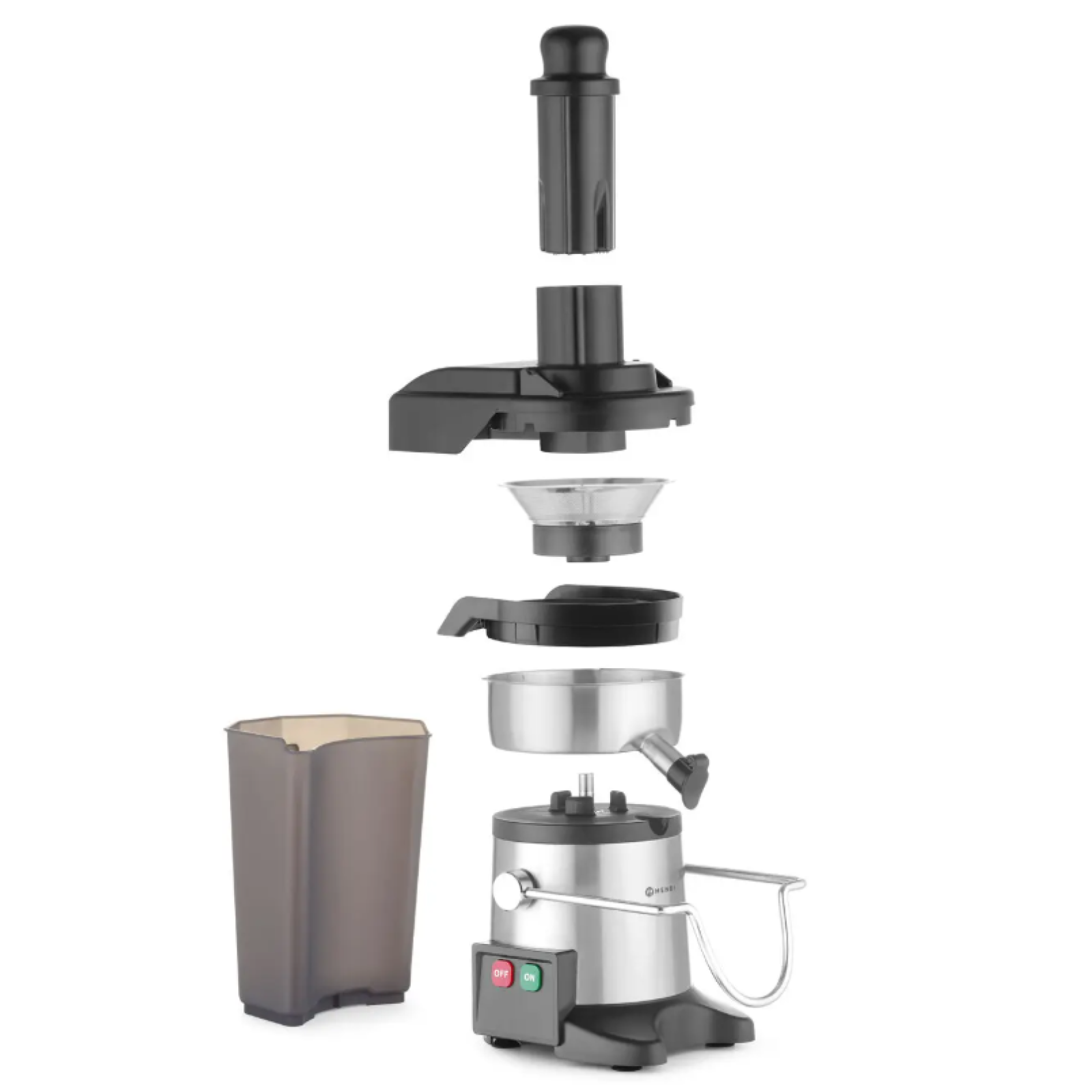 Соковитискач Compact 230В/500Вт, 233x416x(H)493мм 220238 Hendi - 1