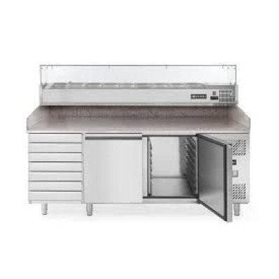 Стол для пиццы HENDI 232842 с 7 ящиками