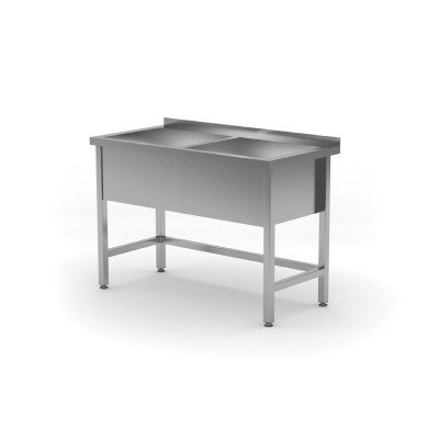 Стіл двохкамерний  1200x600x(H)850,  висота камери  300 мм 813485 Hendi Stainless steel