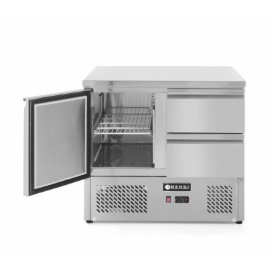 Стіл холодильний 1-дверний з 2 шухлядами, 300 л, 250W, 900x700x(H)880 мм