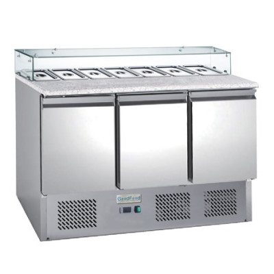 Стол холодильный для пиццы GoodFood Саладета GF-PS903GT-HC