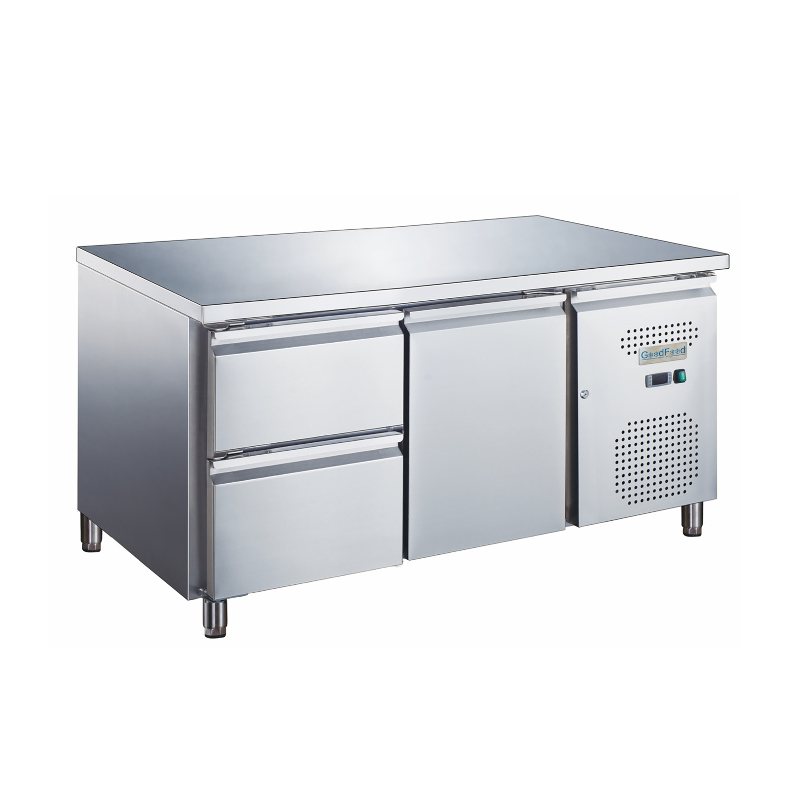 Стол холодильный GoodFood GF-GN2110TN-HC два ящика