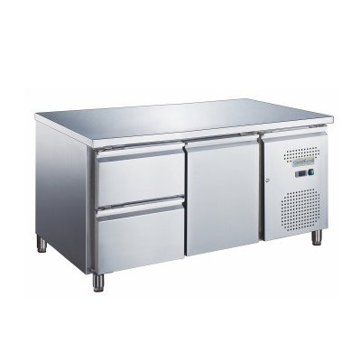 Стіл холодильний GoodFood GF-GN2110TN-HC дві шухляди