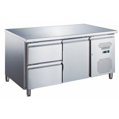 Стіл холодильний GoodFood GF-UGN1220TN-HC UNDERCOUNTER дві шухляди