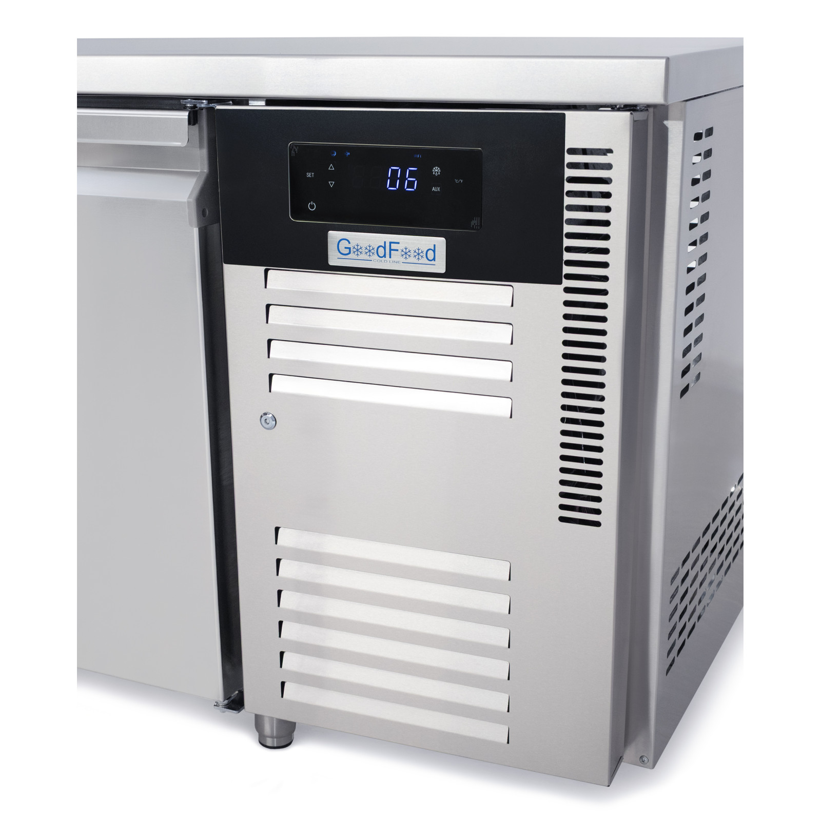 Стол морозильный трехдверный GoodFood GF-GN3100BTS-HC - 2