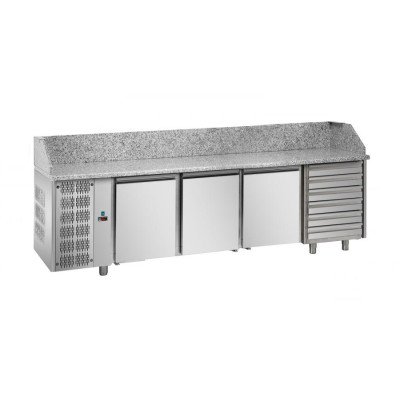 Стол пиццерийный Tecnodom PZ04EKOC6SX