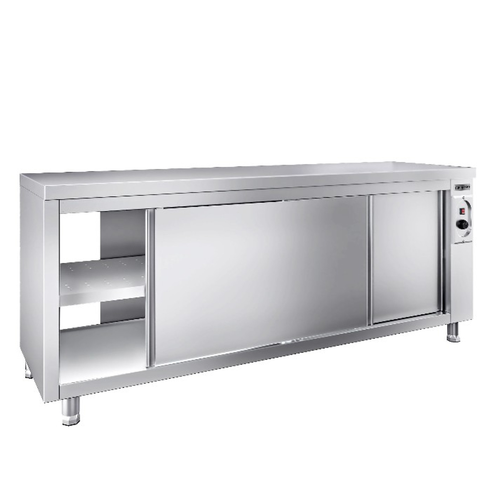 Стіл тепловий PREMIUM 2,0 m GGM Gastro WDR207 - 3