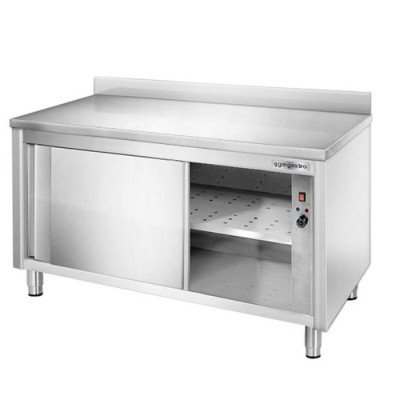 Стол тепловой с бортом PREMIUM  1,2 m GGM Gastro WSR127A