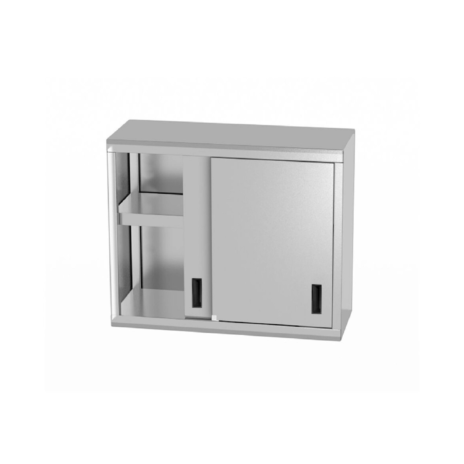Стінна шафа-купе з розсувними дверима, зварна, 800x300x(H)600 814154 Hendi Stainless steel