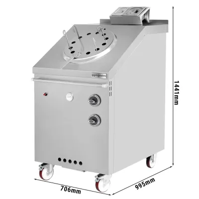 Тандырная печь газовая - 715 х 1225 мм  GGM Gastro GTOE791