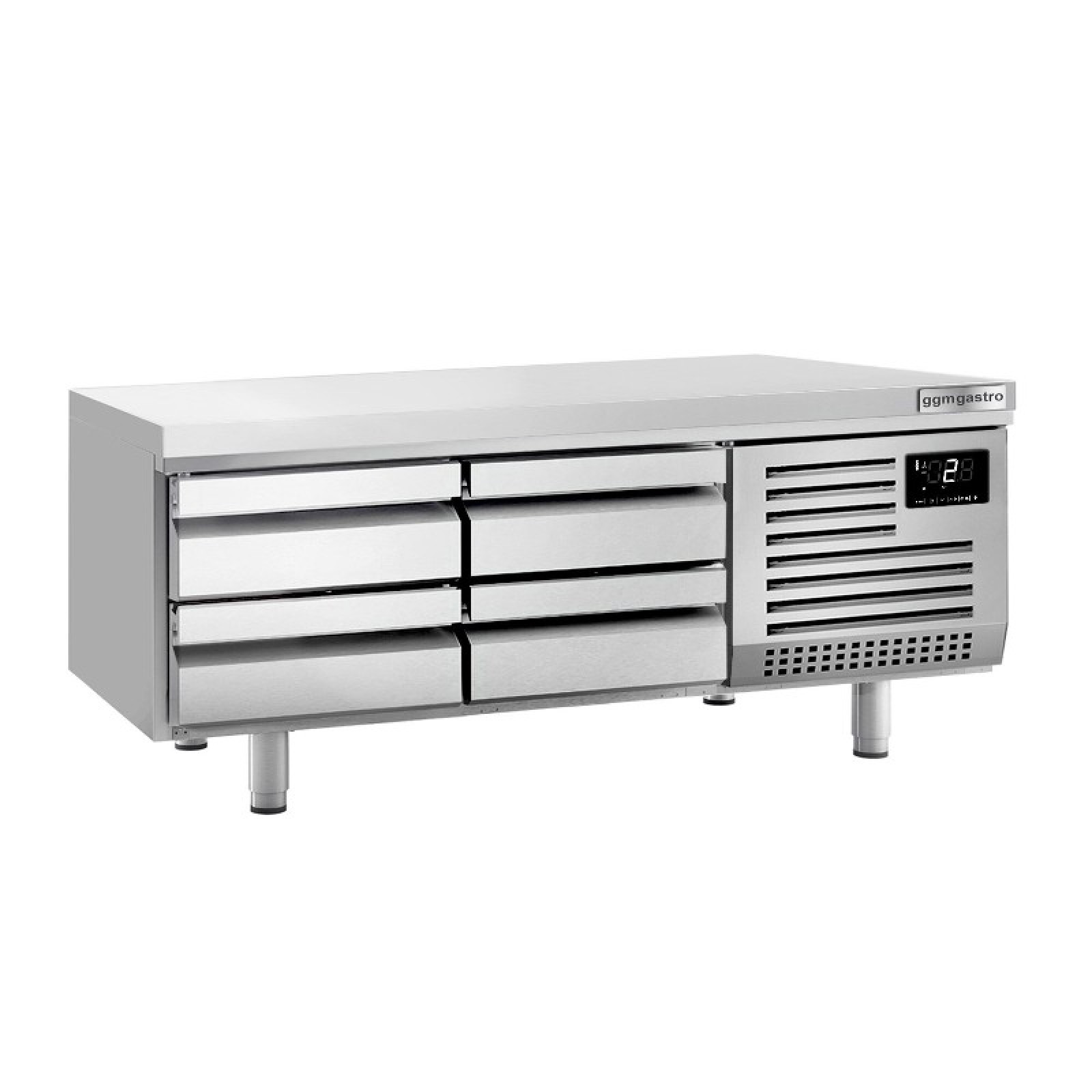 Тумба Premium PLUS - 1600 мм - 170 л. - з 4 висувними ящиками GGM Gastro KUI166