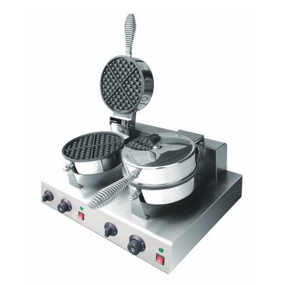 Вафельниця двопостова GGM Gastro WEKB200