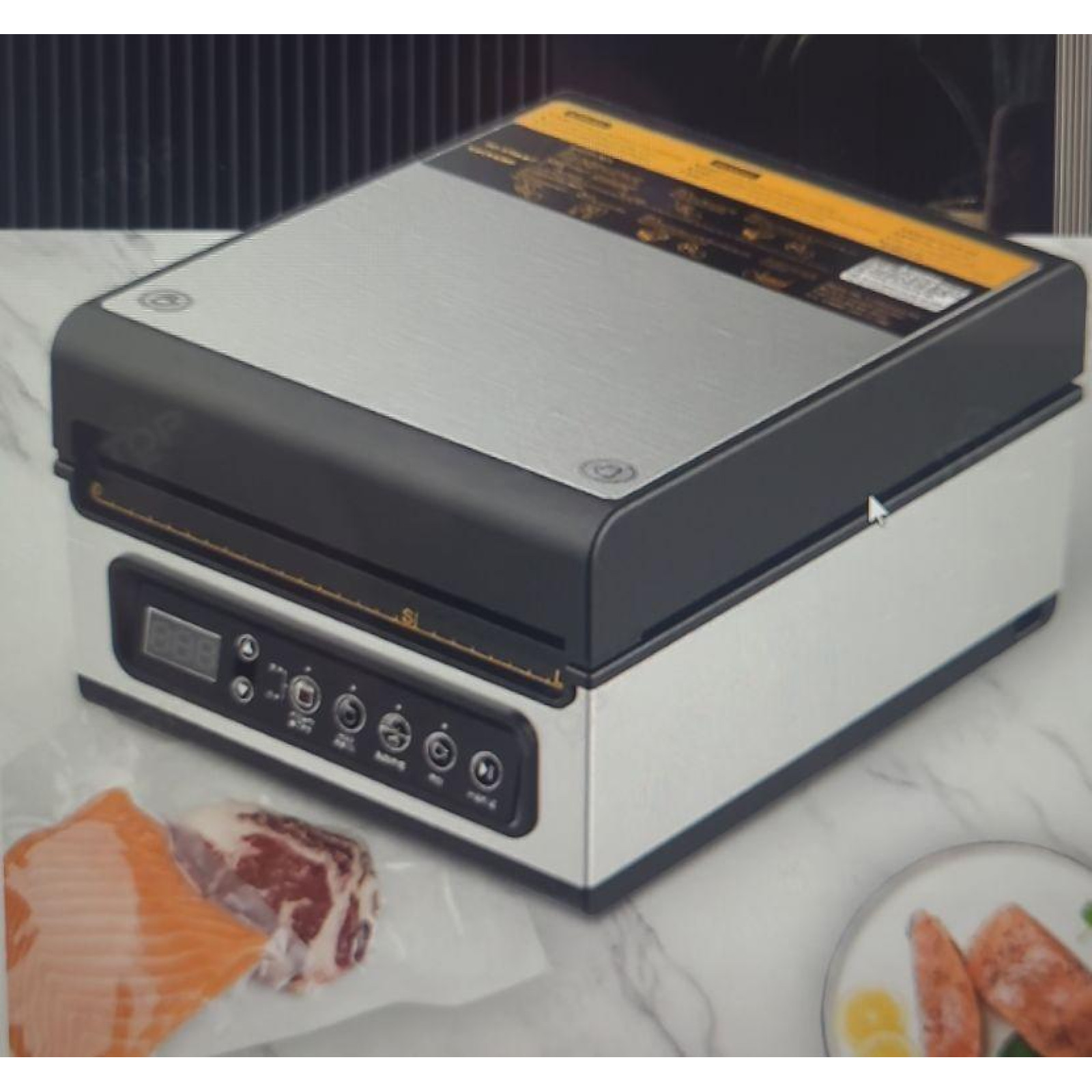 Вакуумный упаковщик машина упаковочная вакууматор Vektor SPM-2 (запаечная планка 254мм - 4
