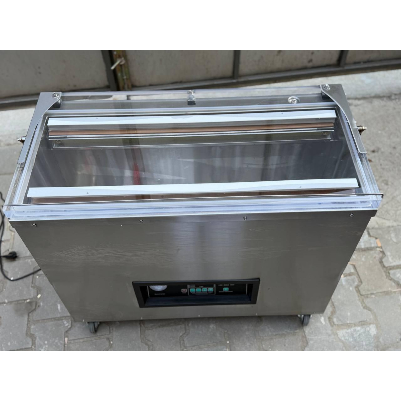 Вакуумный упаковщик напольный машина упаковочная вакууматор Vektor PM850(две запаечные планки 850 мм!) - 2