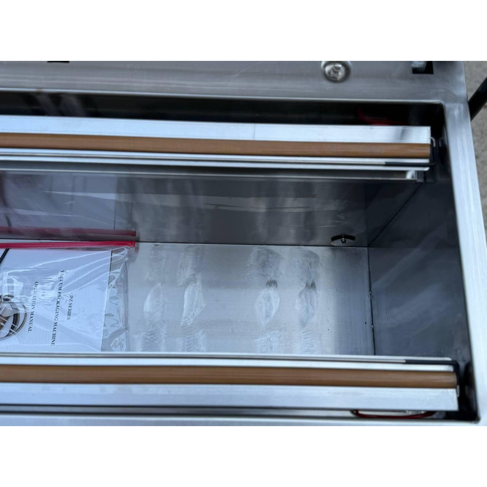 Вакуумный упаковщик напольный машина упаковочная вакууматор Vektor PM850(две запаечные планки 850 мм!) - 6