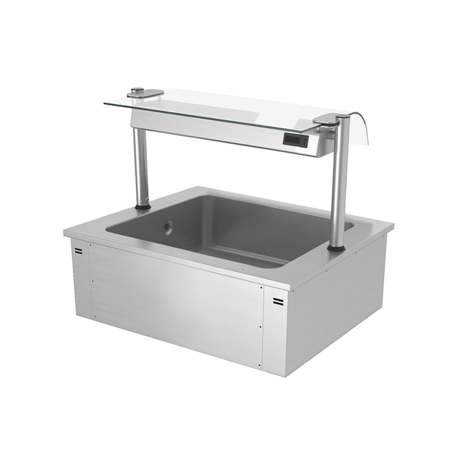 Встроенная ледяная ванна 0,8 м - Серия B GGM Gastro EA86B