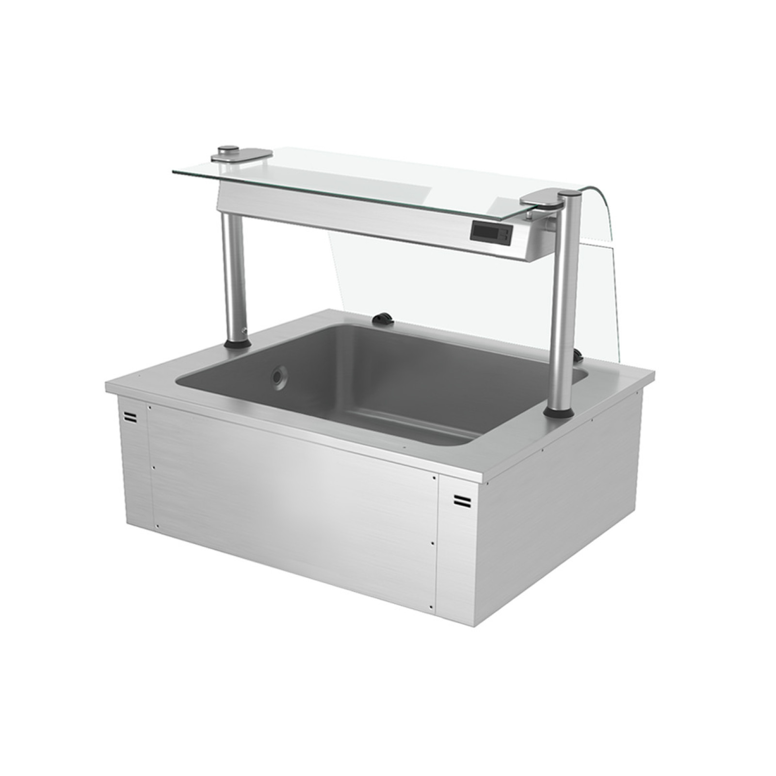 Встроенная ледяная ванна 0,8 м - Серия C GGM Gastro EA86C
