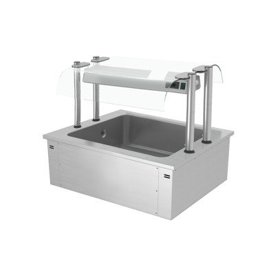 Встроенная ледяная ванна 0,8 м - Серия D GGM Gastro EA86D