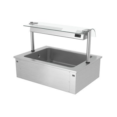 Встроенная ледяная ванна 1,1 м - Серия B GGM Gastro EA116B