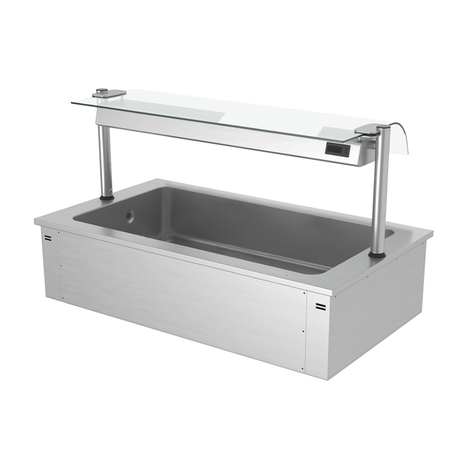 Встроенная ледяная ванна 1,5 м - Серия B GGM Gastro EA156B