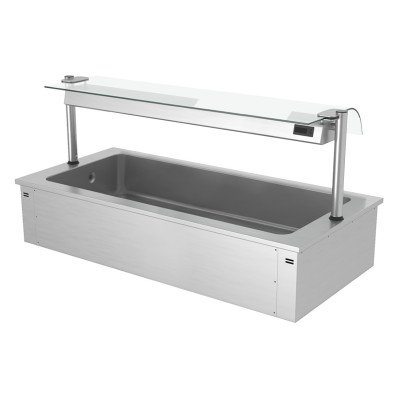 Встроенная ледяная ванна 1,8 м - Серия B GGM Gastro EA186B