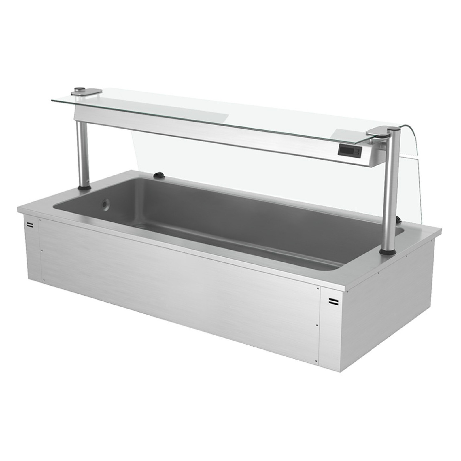 Встроенная ледяная ванна 1,8 м - Серия C GGM Gastro EA186C