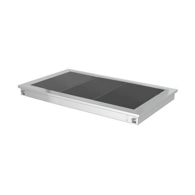 Встроенная нагревательная плита 1,1 м - Серия A GGM Gastro WA116A