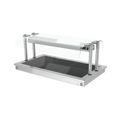 Встроенная нагревательная плита 1,1 м - Серия D GGM Gastro WA116D