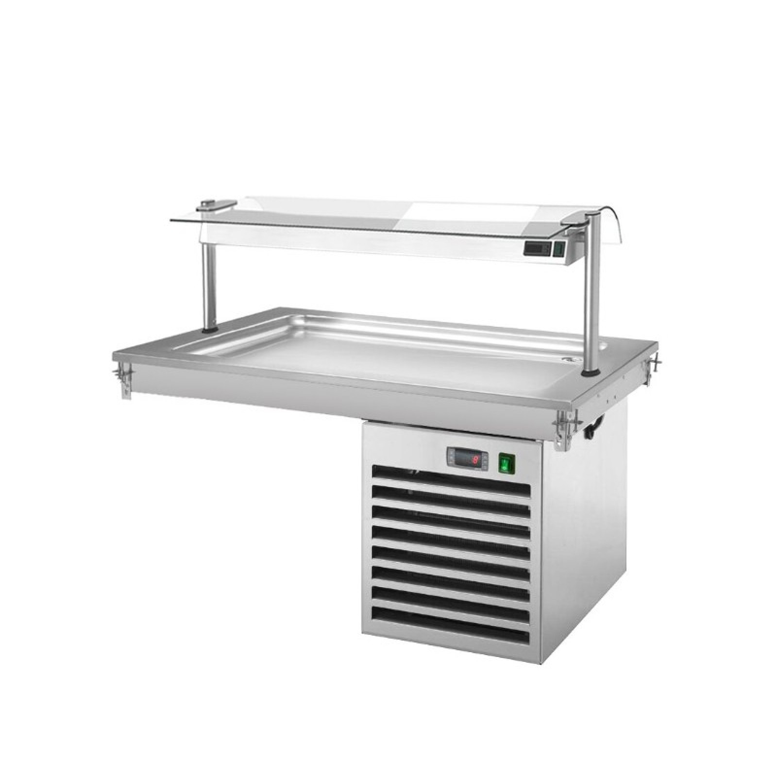 Встроенная охлаждающая плита 1,1 м - Серия B GGM Gastro PA116B