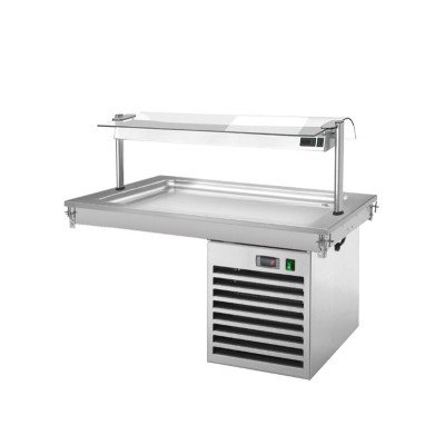 Встроенная охлаждающая плита 1,1 м - Серия B GGM Gastro PA116B