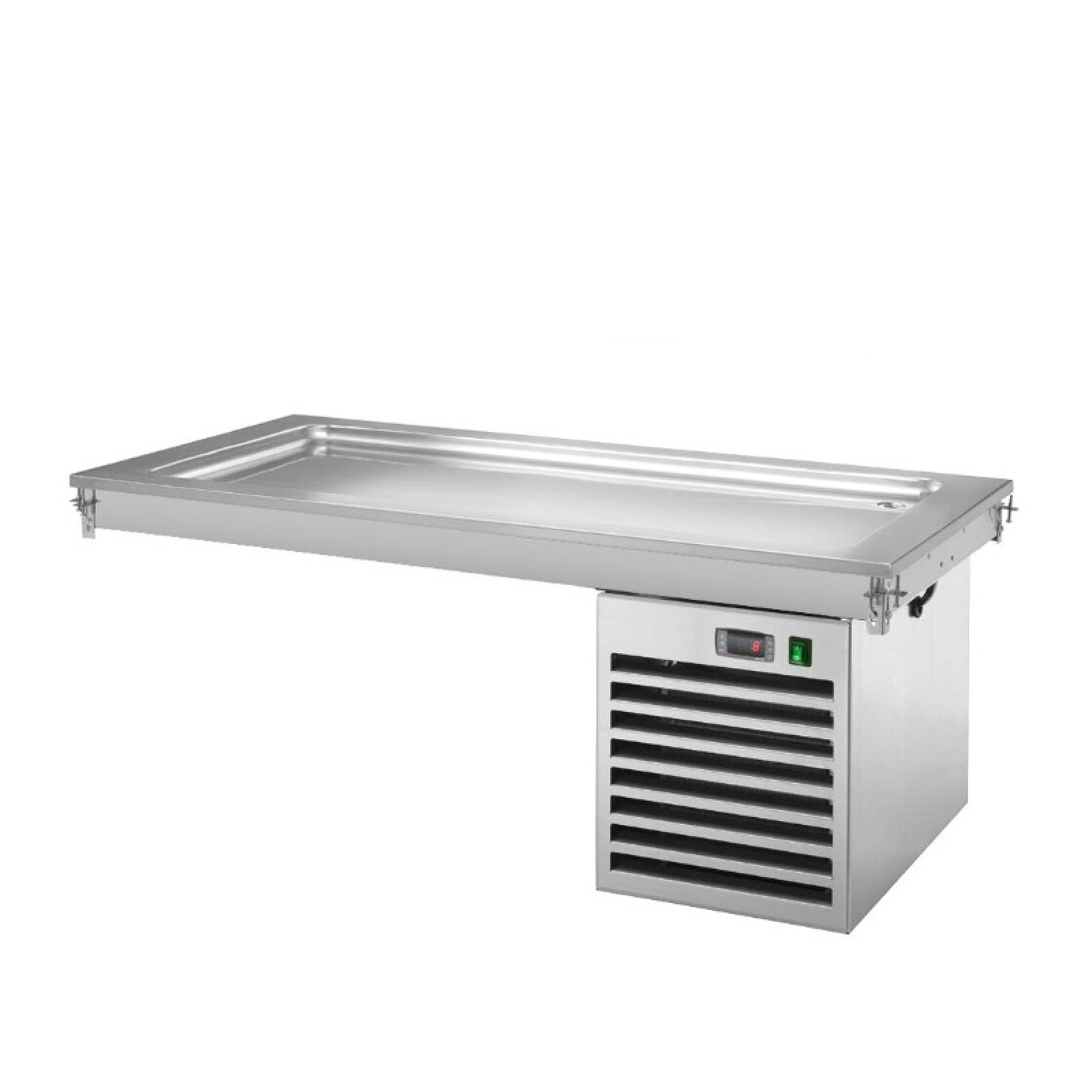 Встроенная охлаждающая плита 1,5 м - Серия A GGM Gastro PA156A