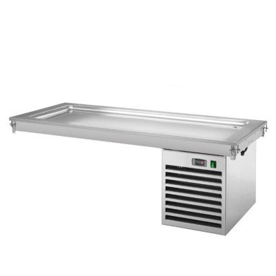 Встроенная охлаждающая плита 1,8 м - Серия A GGM Gastro PA186A