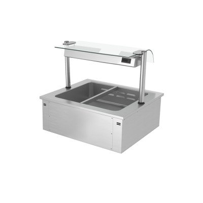 Встроенная паровая баня 0,8 м - Серия B GGM Gastro BA86B