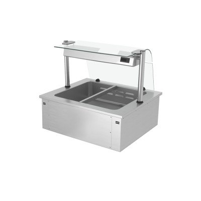 Встроенная паровая баня 0,8 м - Серия C GGM Gastro BA86C