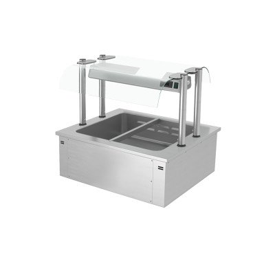 Встроенная паровая баня 0,8 м - Серия D GGM Gastro BA86D